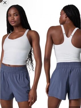 Vuori White Performance Tank Camisole